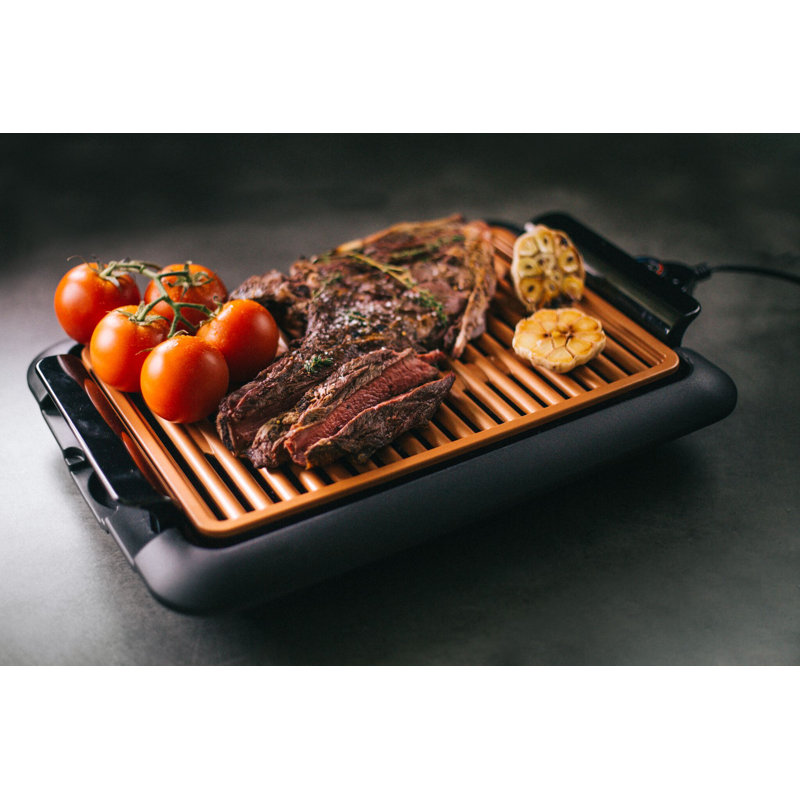Gotham Steel Indoor Smokeless Electric Grill & Reviews Wayfair